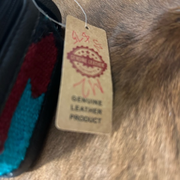 Jewelry box with hair on hide and saddle blanket - Picture 8 of 8